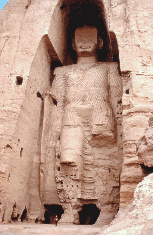 Buddhas of Bamiyan, Afghanistan, before destruction