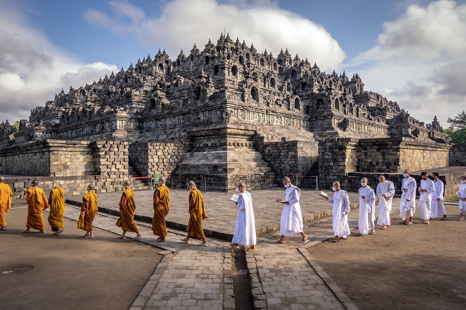 Borobudur temple, Java, Indonesia, 9th century
