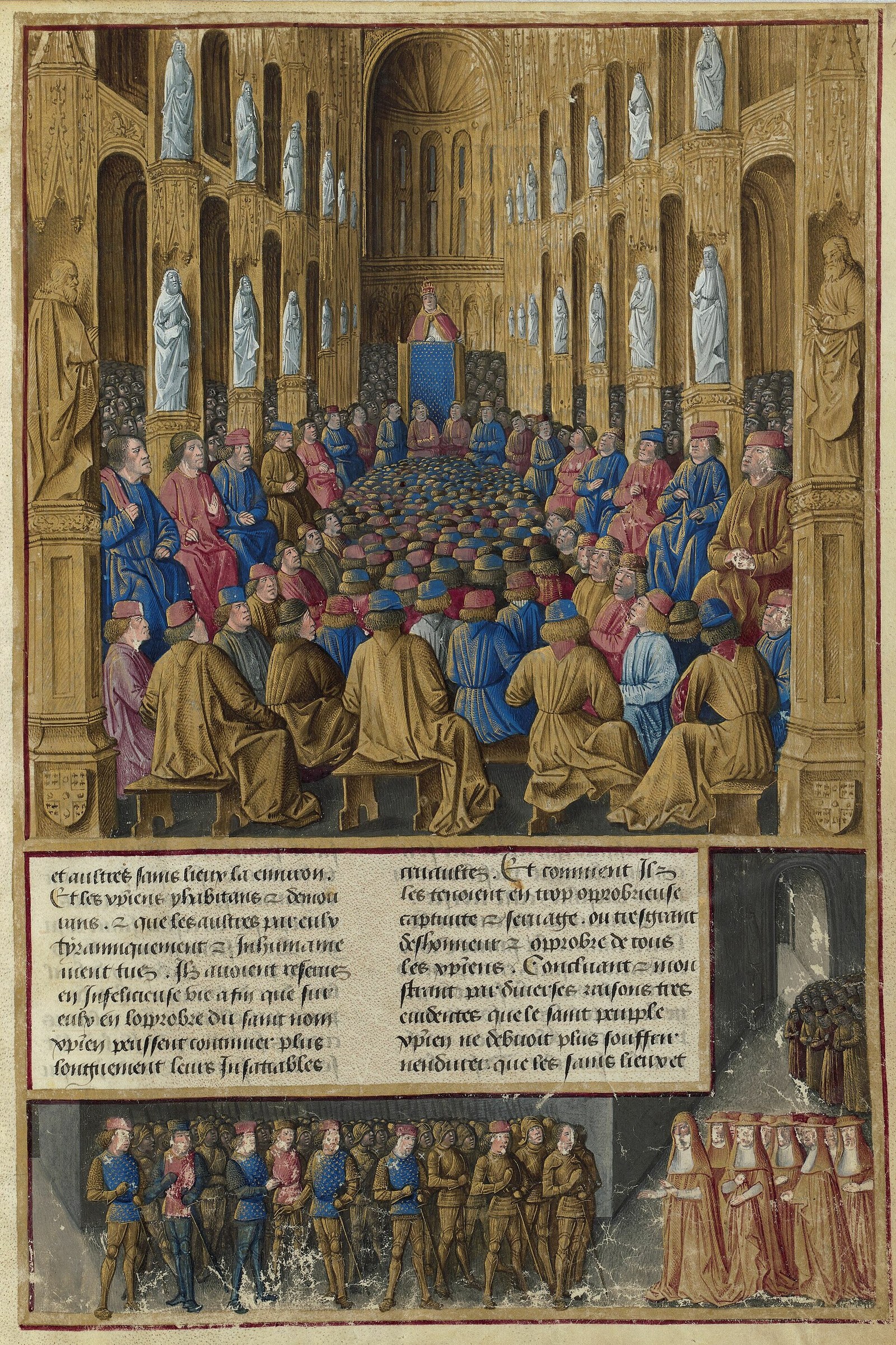 Pope Urban II preaching the First Crusade at Clermont, 1095