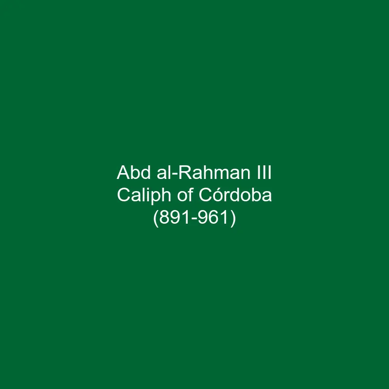Abd al-Rahman III